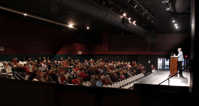 Sandra Dallas presents at Theatre Cedar Rapids - Lindale on March 1
